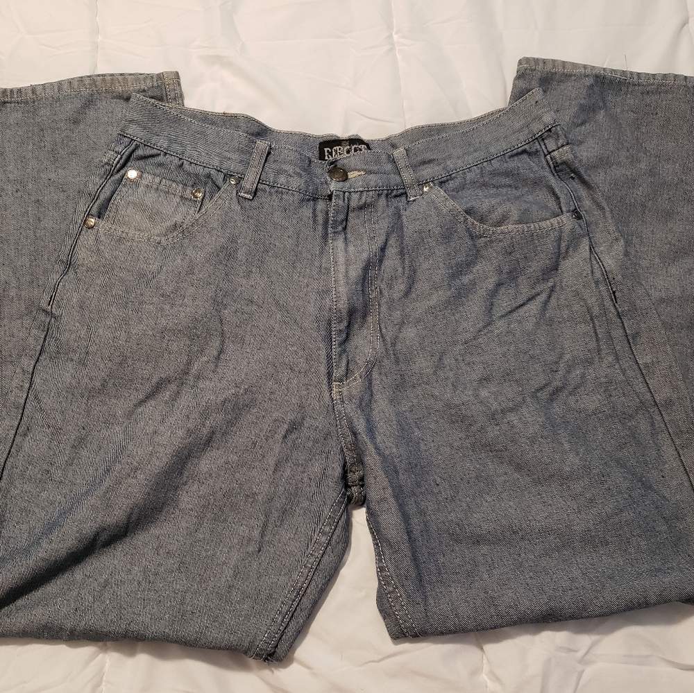 Reboot straight let jeans, blueish gray color, 36x32